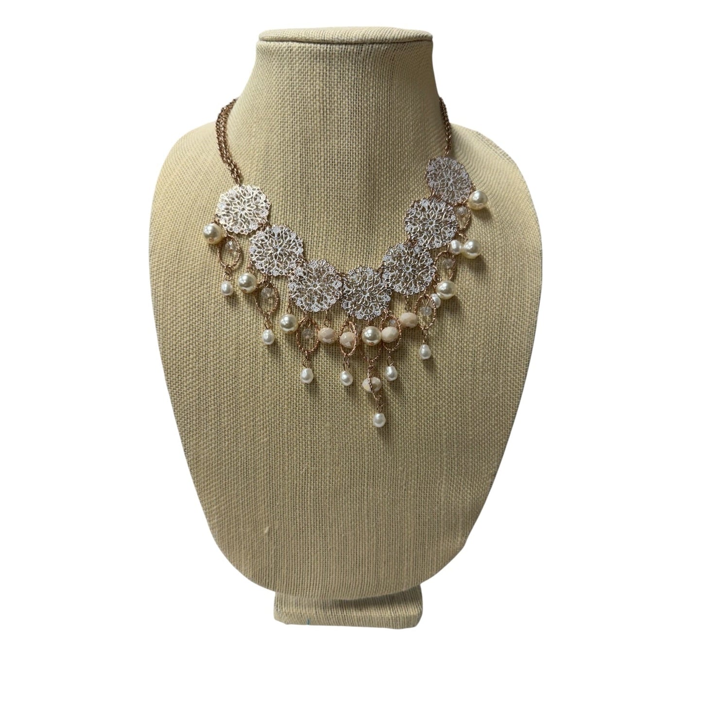 Necklace Statement In Bronze