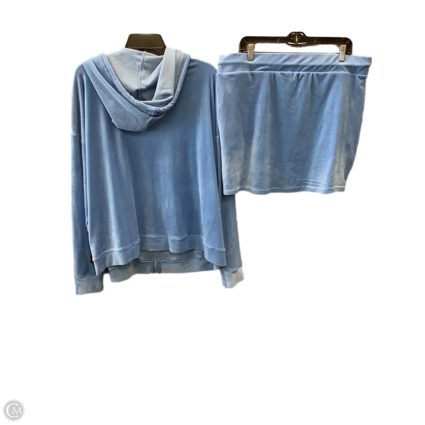 Lounge Set Shorts By Fashion Nova In Blue, Size: 2x