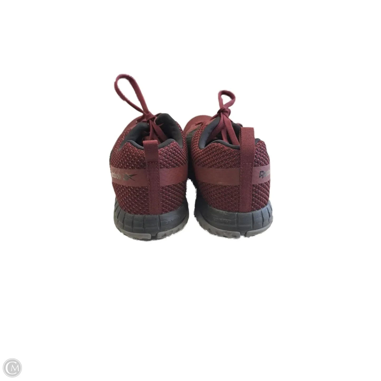 Shoes Athletic By Reebok In Maroon, Size: 10.5