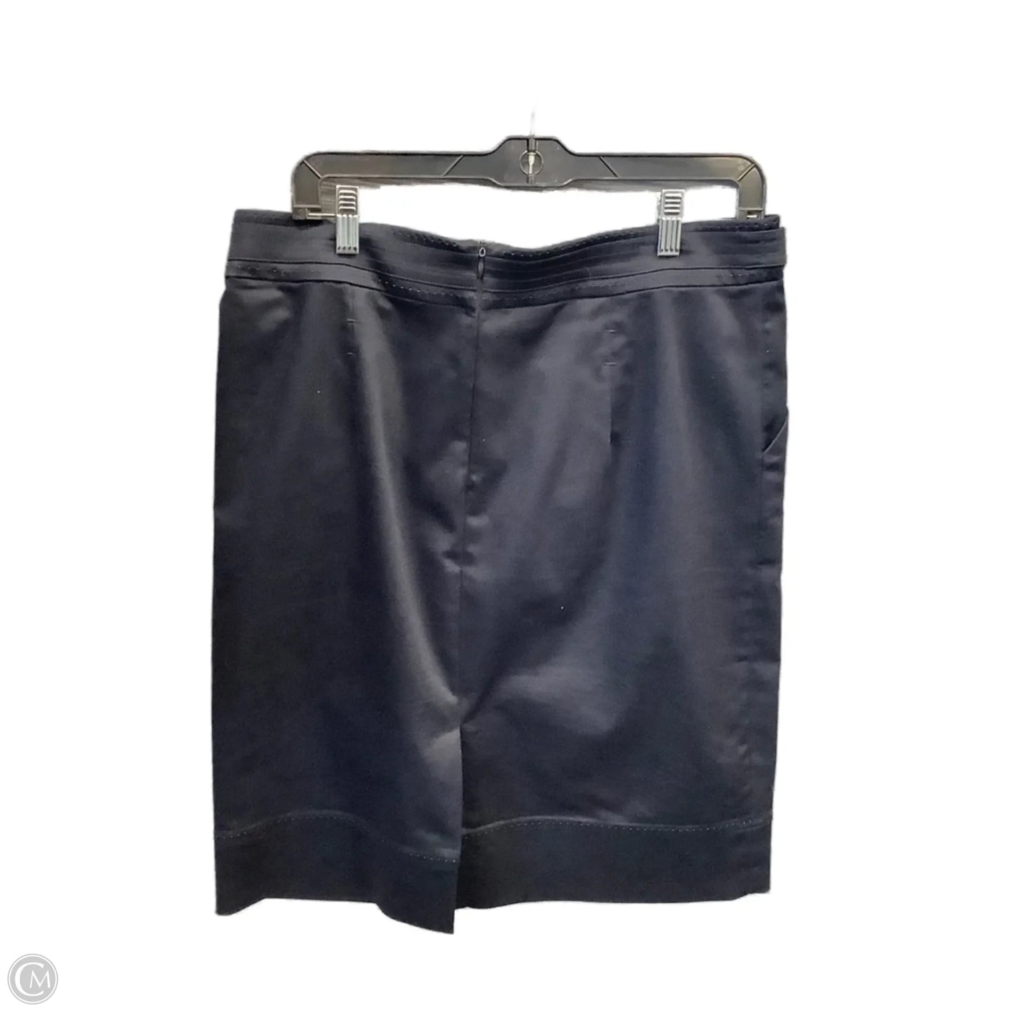Skirt Midi By Calvin Klein In Navy, Size: 12