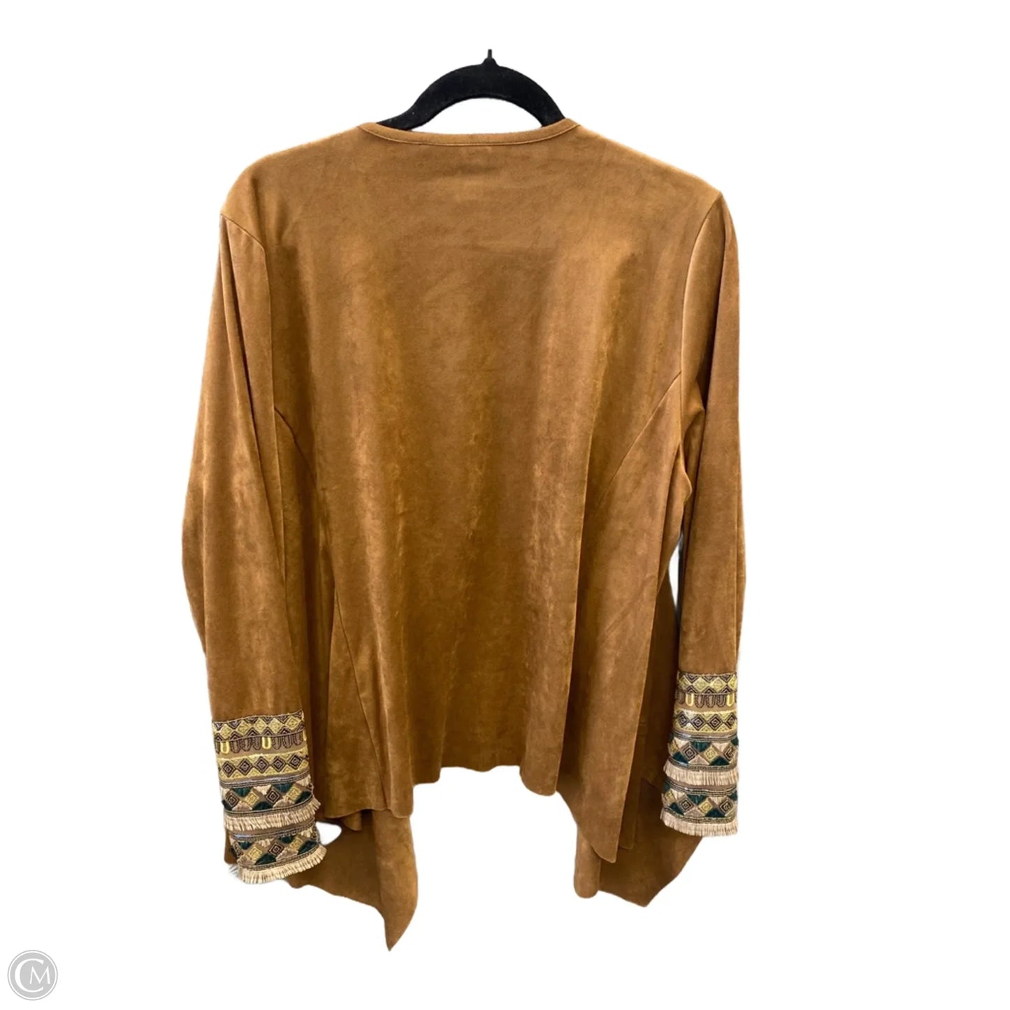 Cardigan By Soft Surroundings In Brown, Size: L