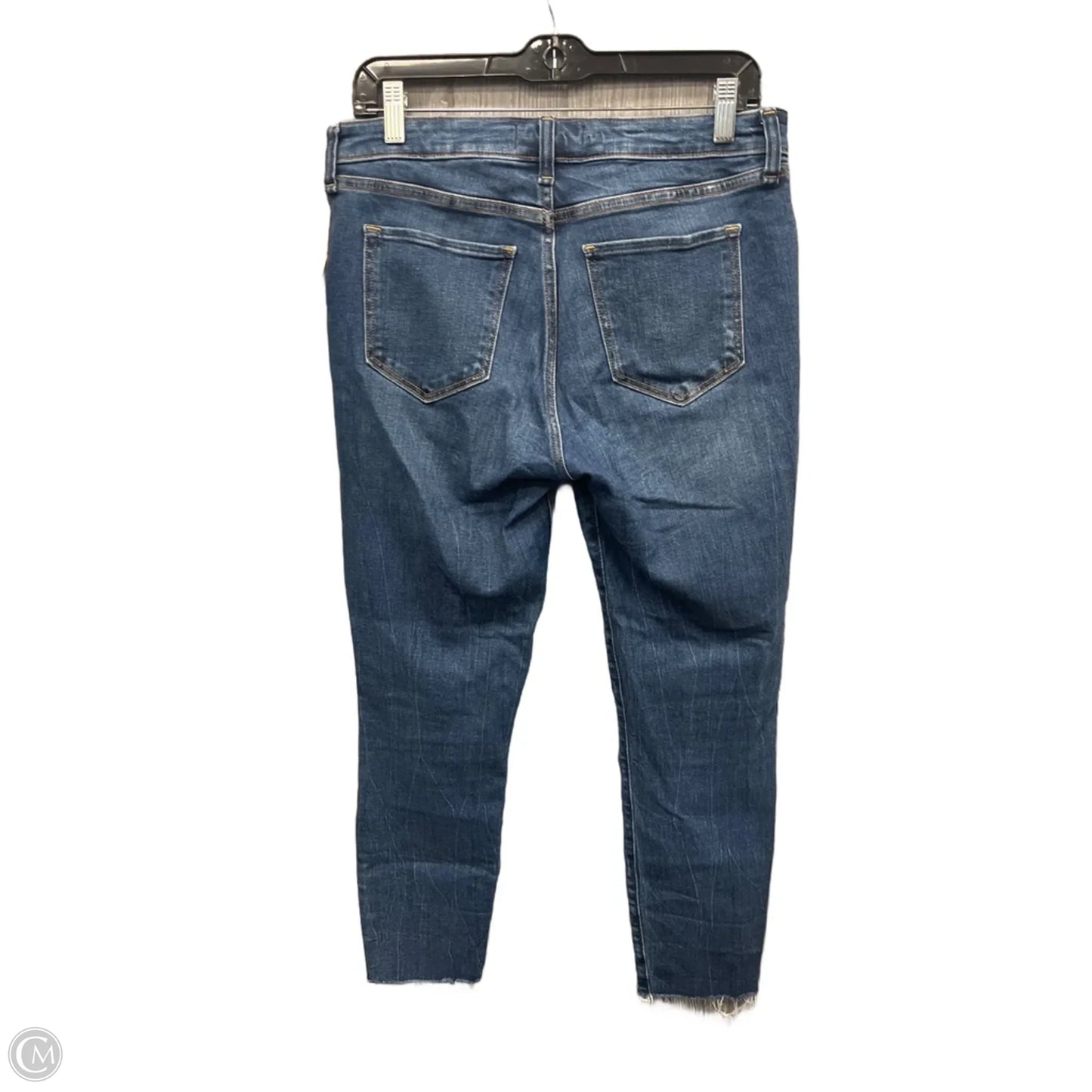 Jeans Skinny By Abercrombie And Fitch In Blue Denim, Size: 8