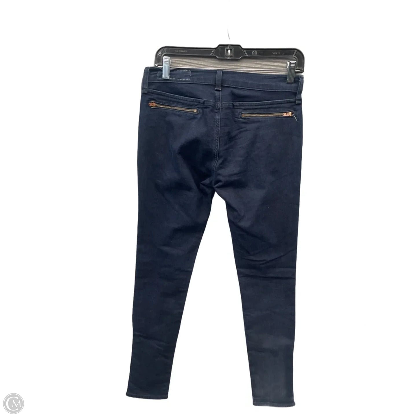 Jeans Skinny By Rag And Bone In Blue Denim, Size: 6