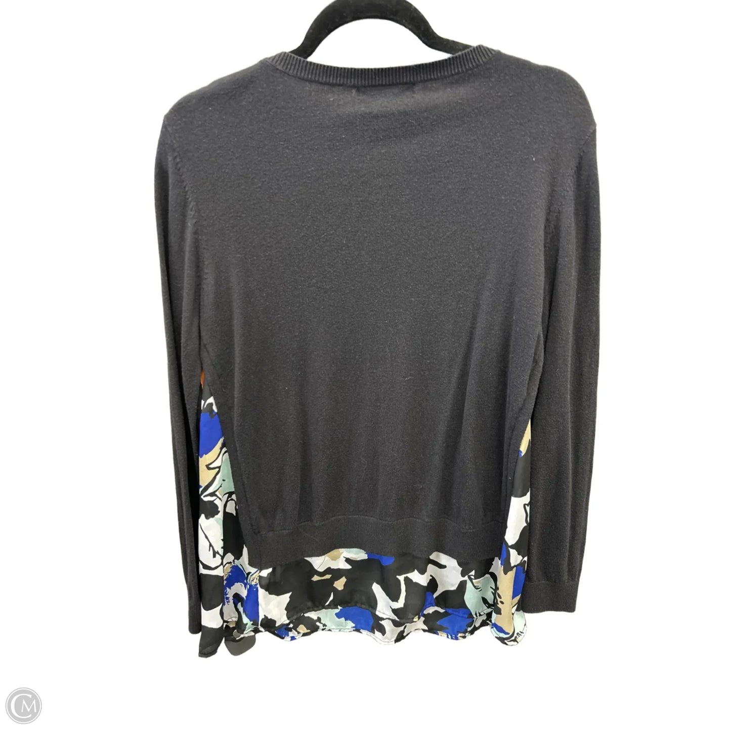 Top Long Sleeve By Liz Claiborne In Black, Size: M