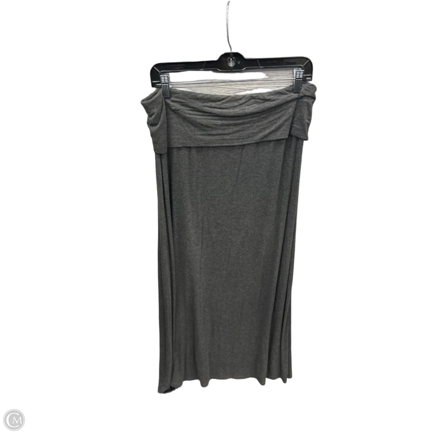 Skirt Maxi By Ana In Grey, Size: 12