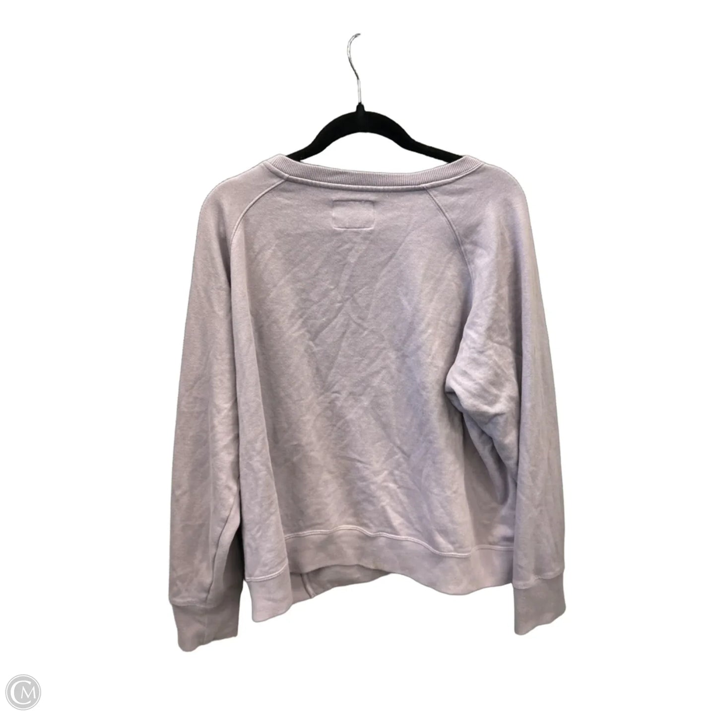Sweatshirt Crewneck By Champion In Purple, Size: Xxl