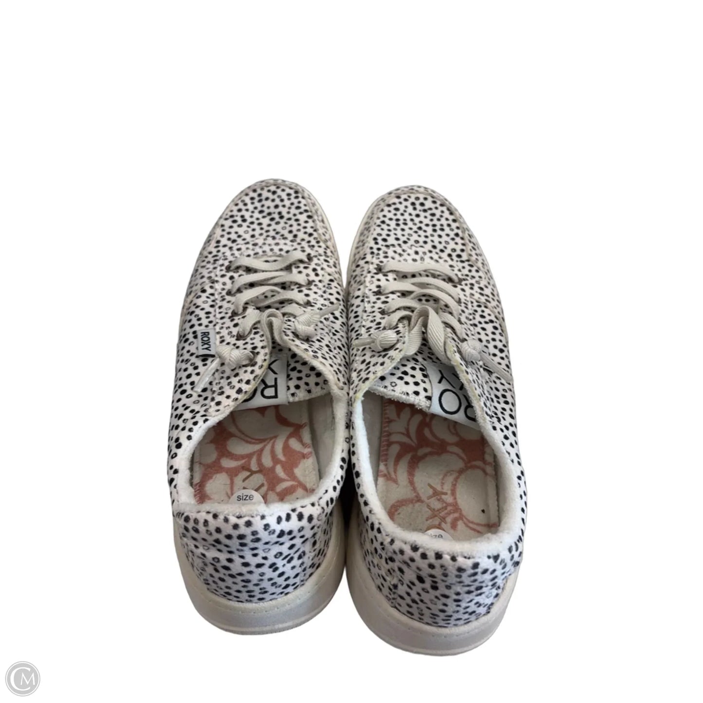 Shoes Sneakers By Roxy In Black & White, Size: 10