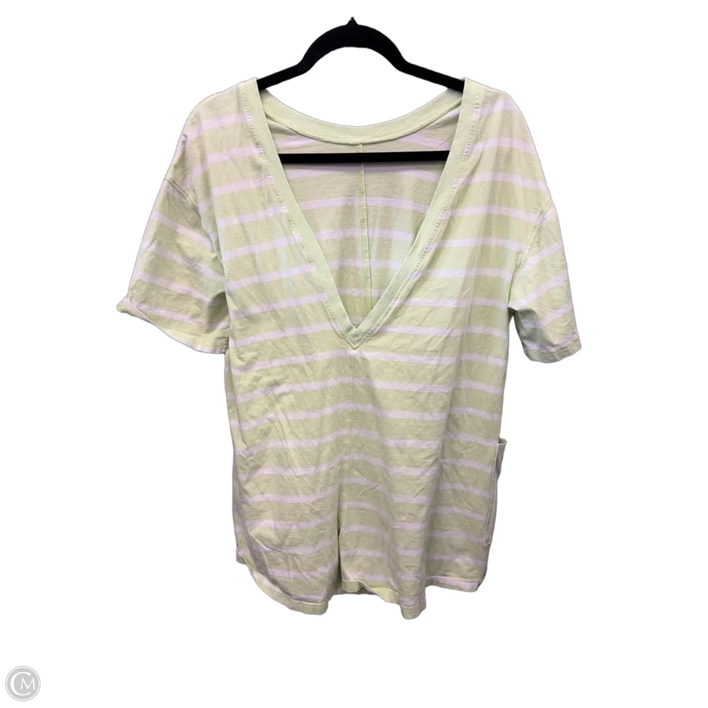 Romper By Clothes Mentor In Striped Pattern, Size: S