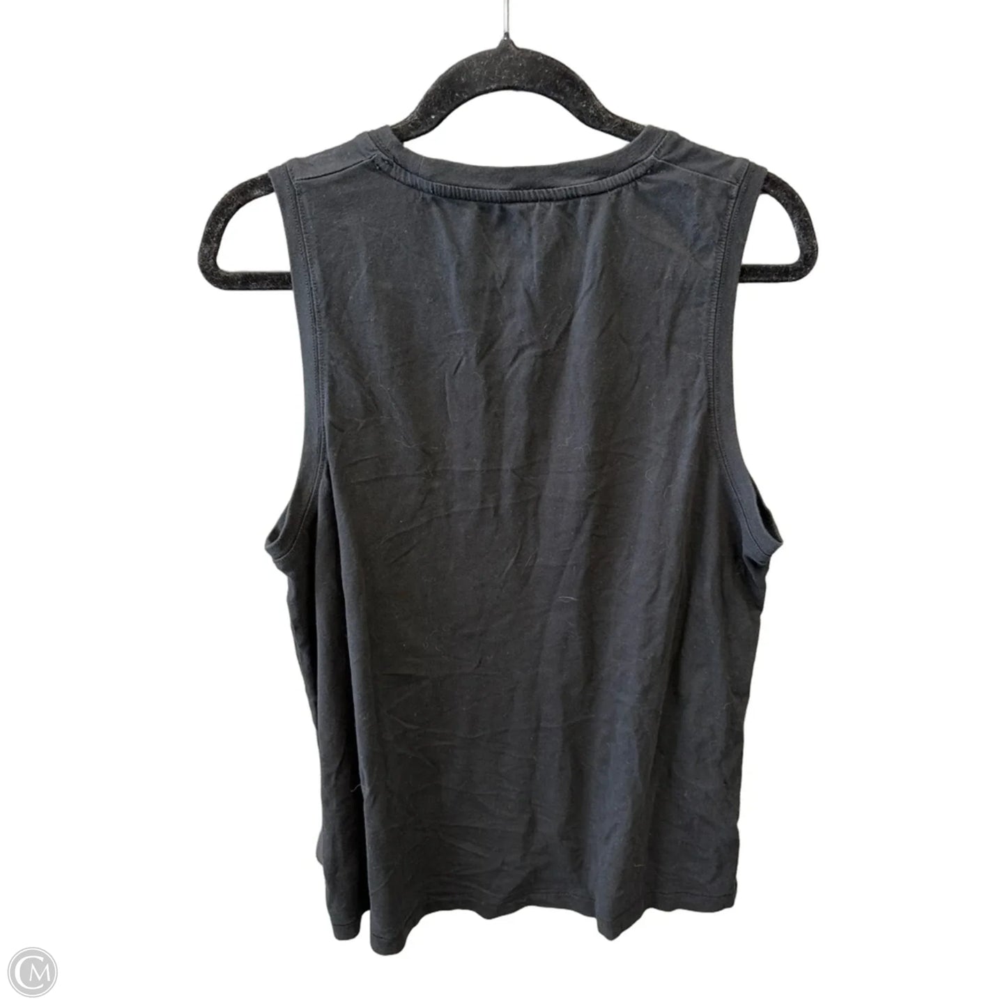 Athletic Tank Top By Fabletics In Black, Size: L