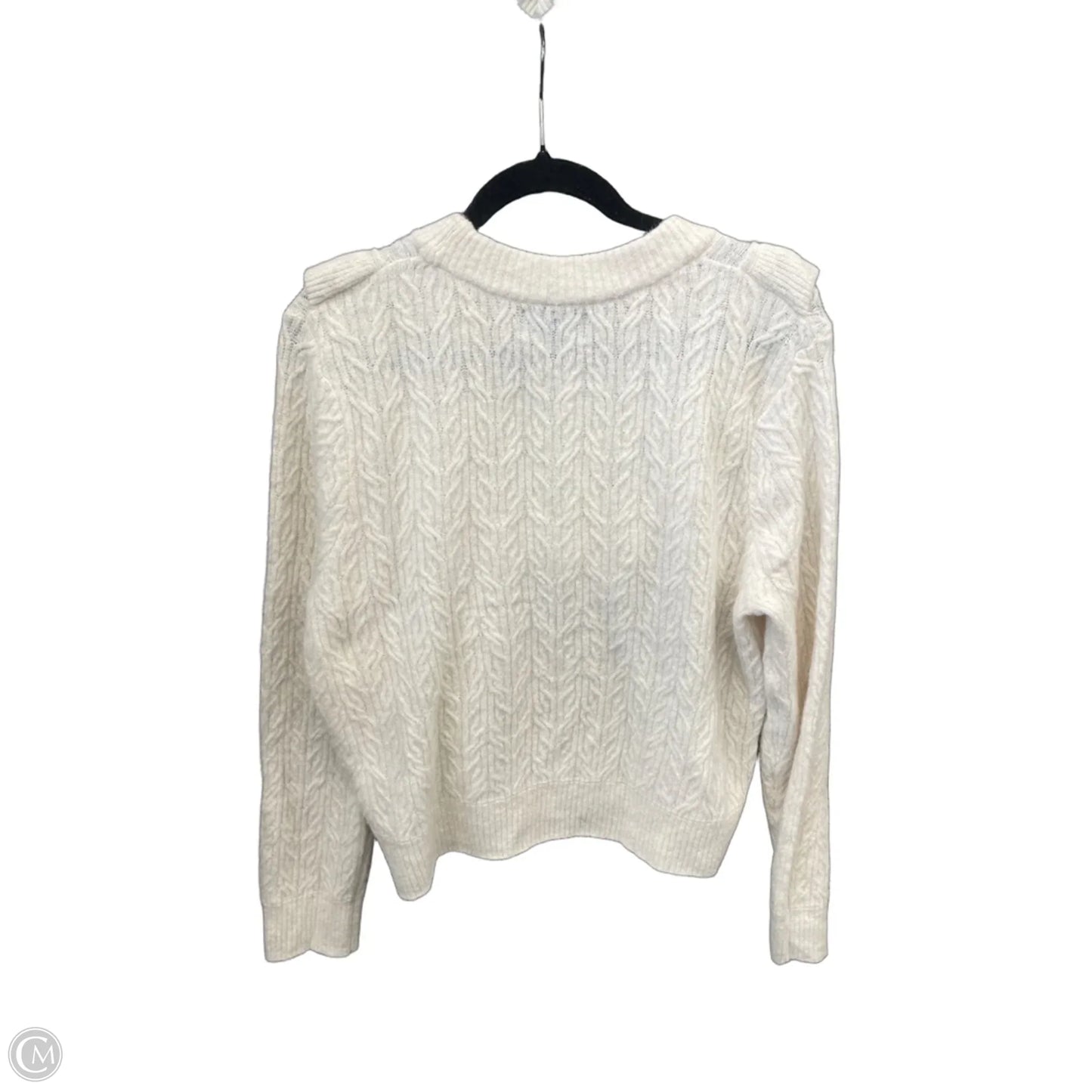 Sweater By Old Navy In White, Size: L