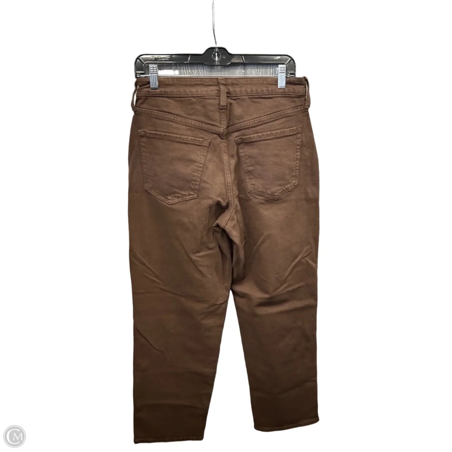Jeans Straight By Old Navy In Brown Denim, Size: 6