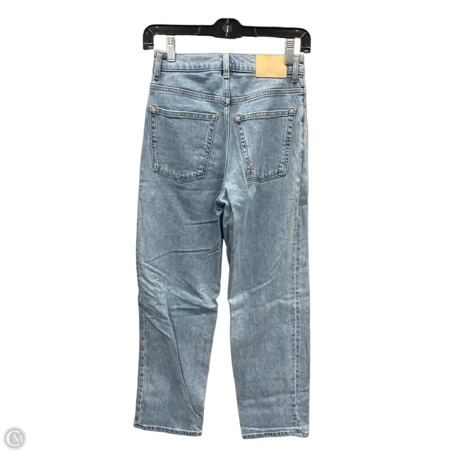 Jeans Straight By Everlane In Blue Denim, Size: 2