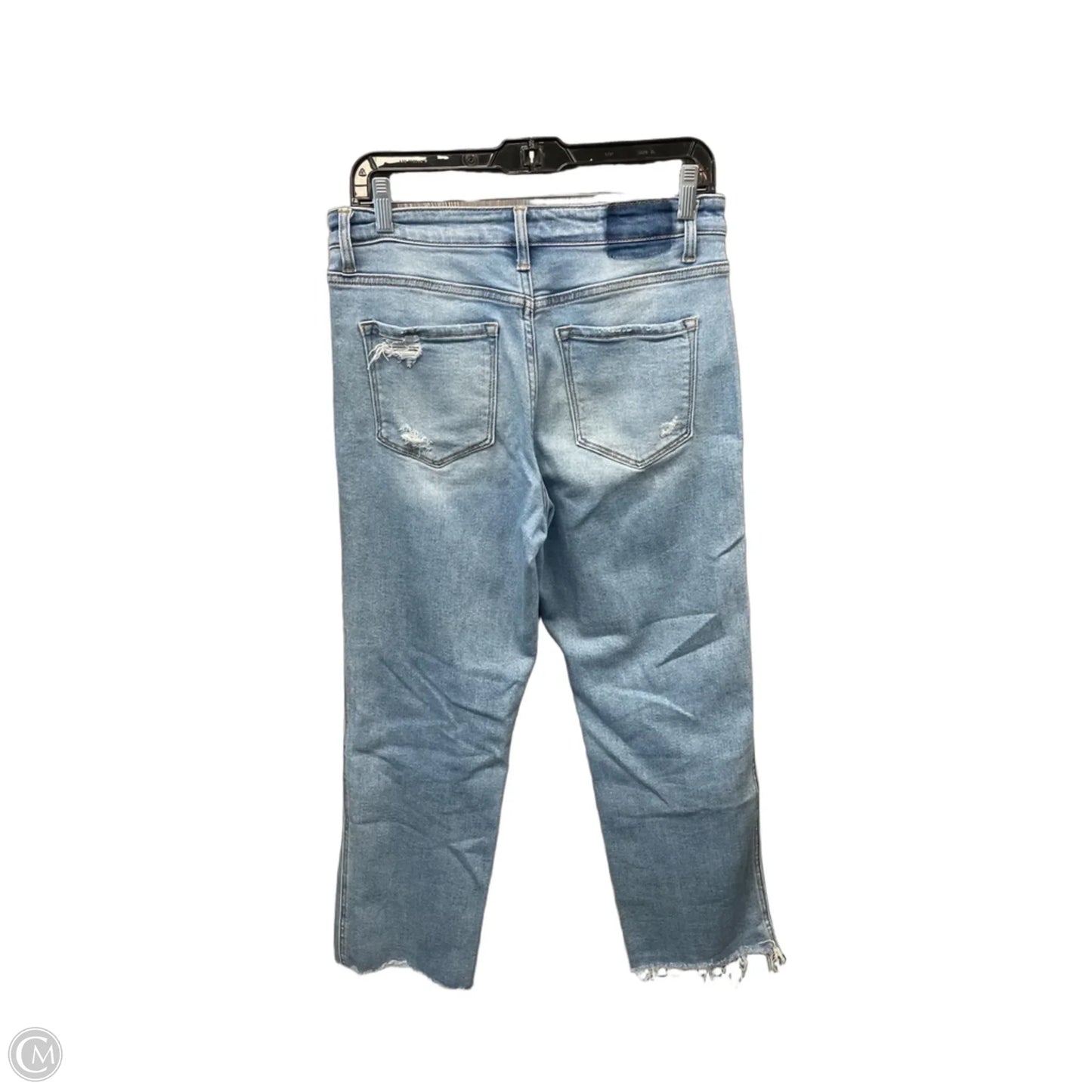 Jeans Straight By Flying Monkey In Blue Denim, Size: 8