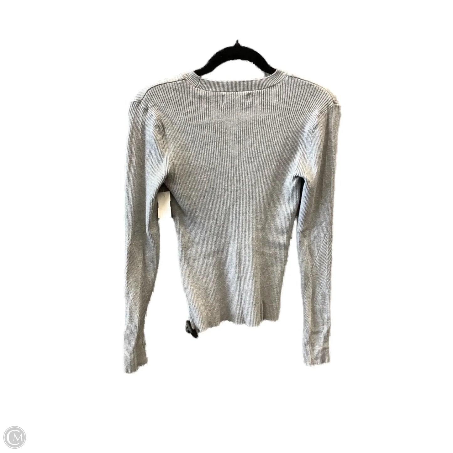 Sweater By Nine West In Grey, Size: Xs