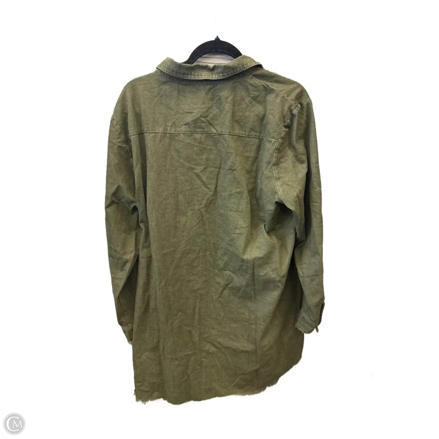 Dress Casual Midi By Clothes Mentor In Green, Size: 2x