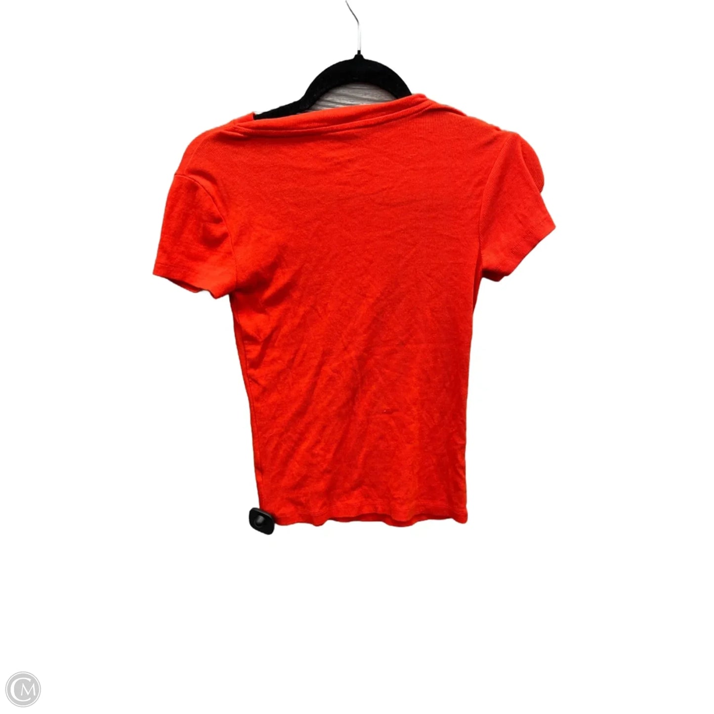 Top Short Sleeve By A New Day In Orange, Size: Xs