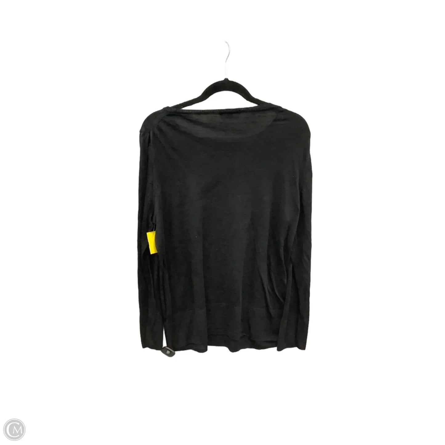 Top Long Sleeve By J. Crew In Black, Size: S