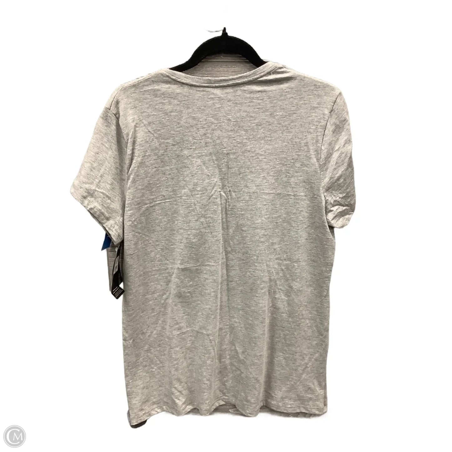 Athletic Top Long Sleeve Crewneck By Champion In Grey, Size: L