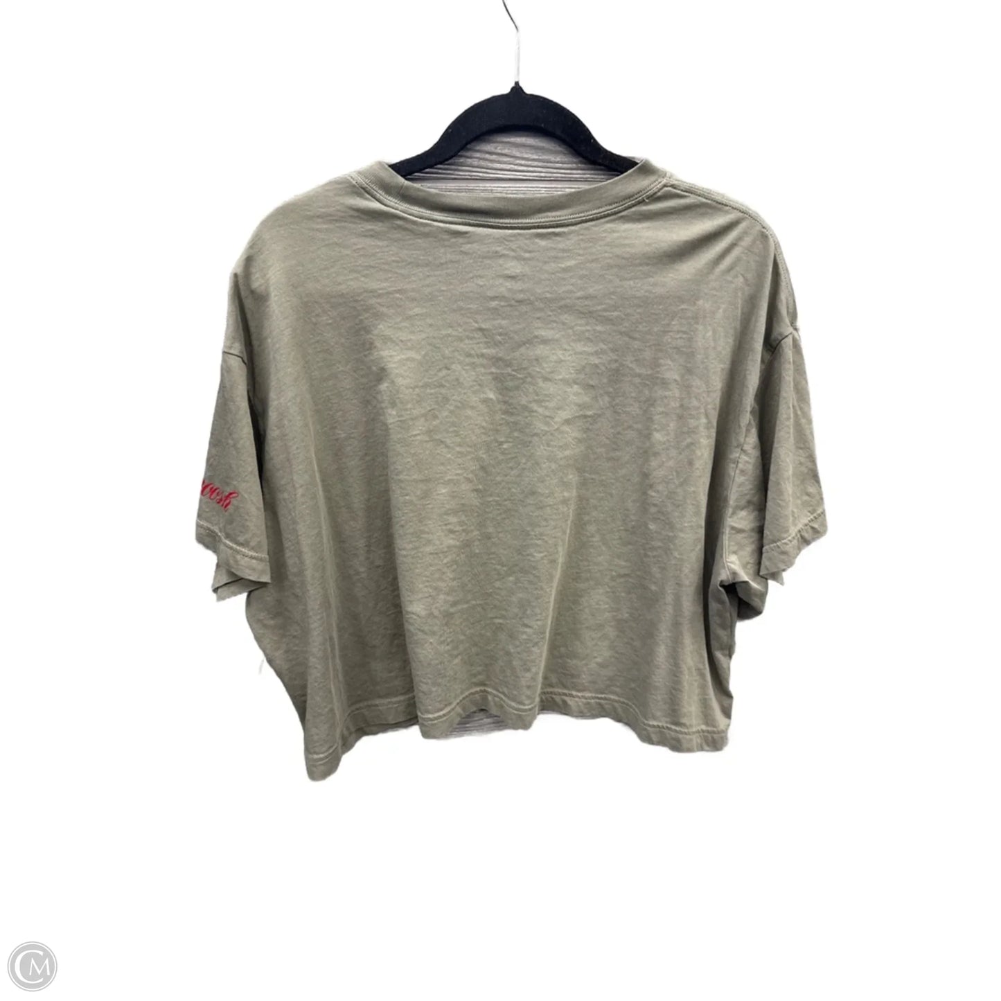 Athletic Top Short Sleeve By Nike Apparel In Green, Size: Xl