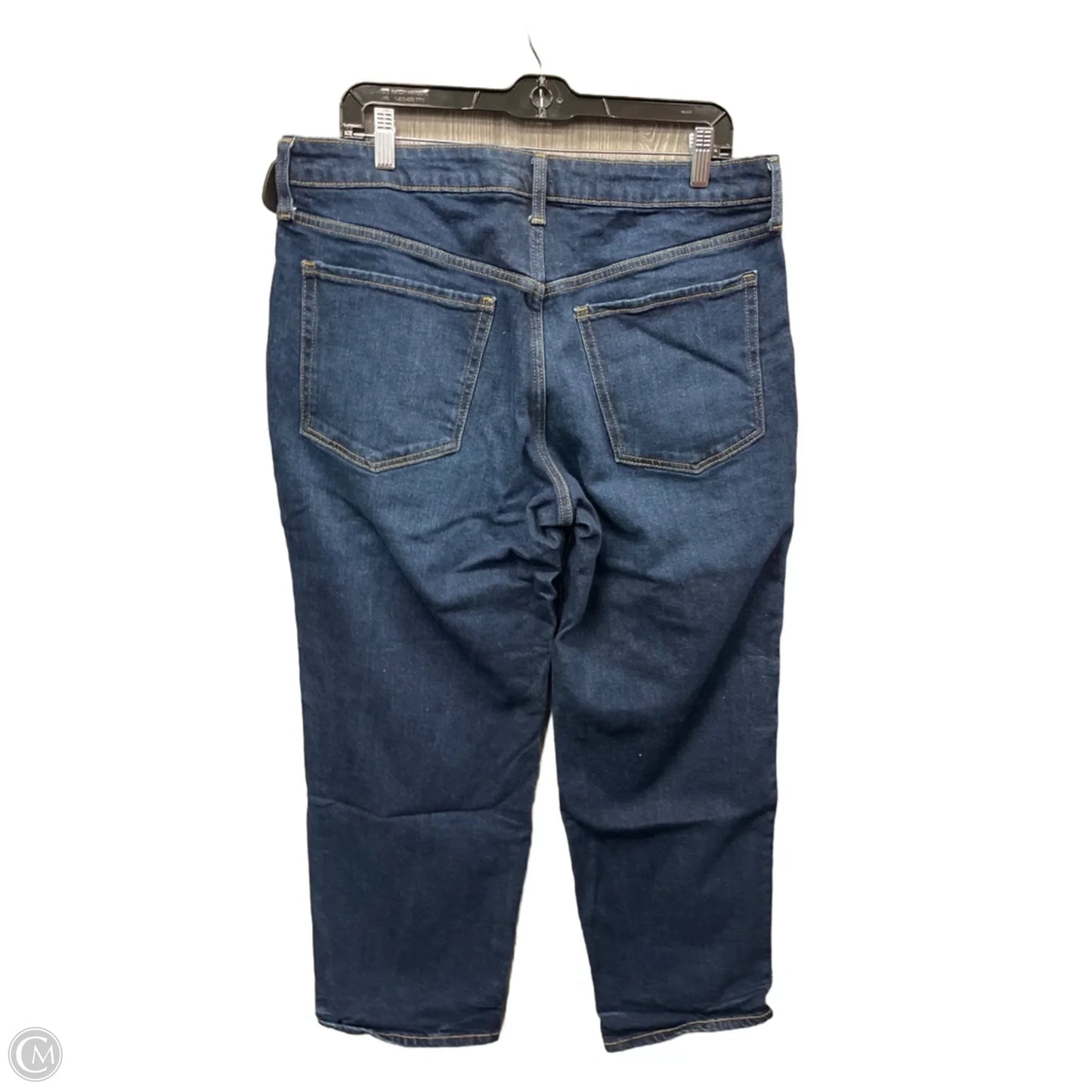 Jeans Straight By Old Navy In Blue Denim, Size: 14p