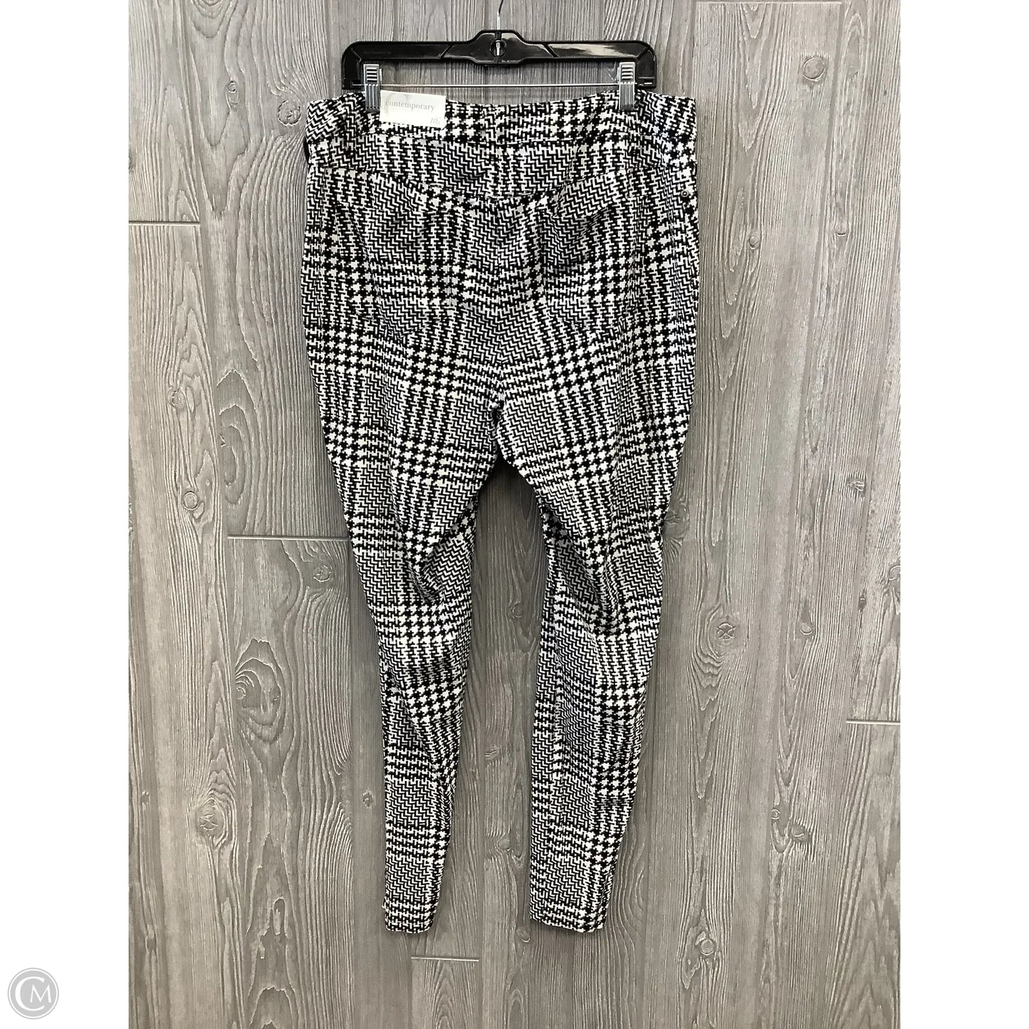 Pants Other By Cato In Black & White, Size: 18