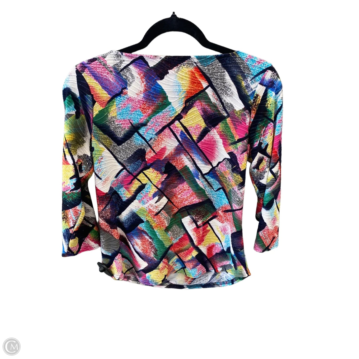 Top Long Sleeve By Peck And Peck In Multi-colored, Size: S