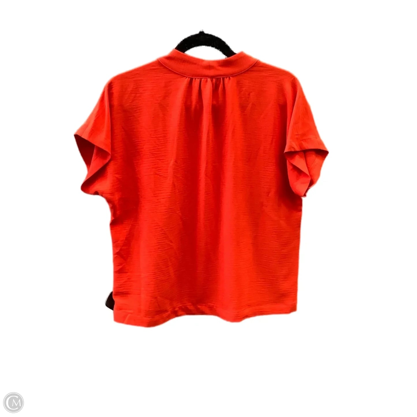Top Short Sleeve By A New Day In Orange, Size: Xs