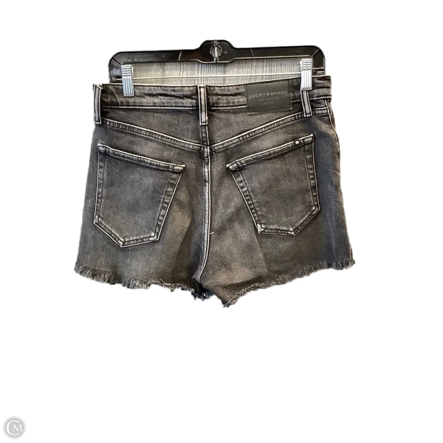 Shorts By Lucky Brand In Black Denim, Size: 6