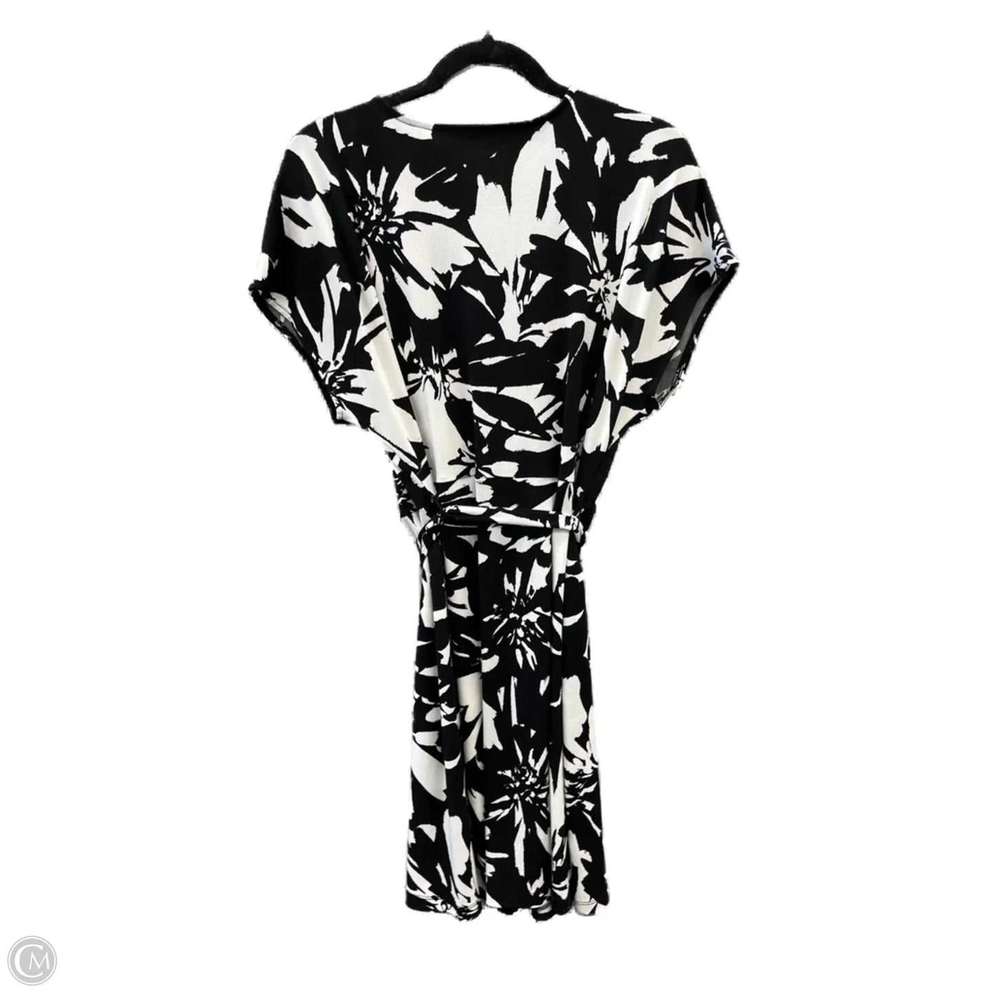 Dress Casual Midi By Nine West Apparel In Black & White, Size: Xl