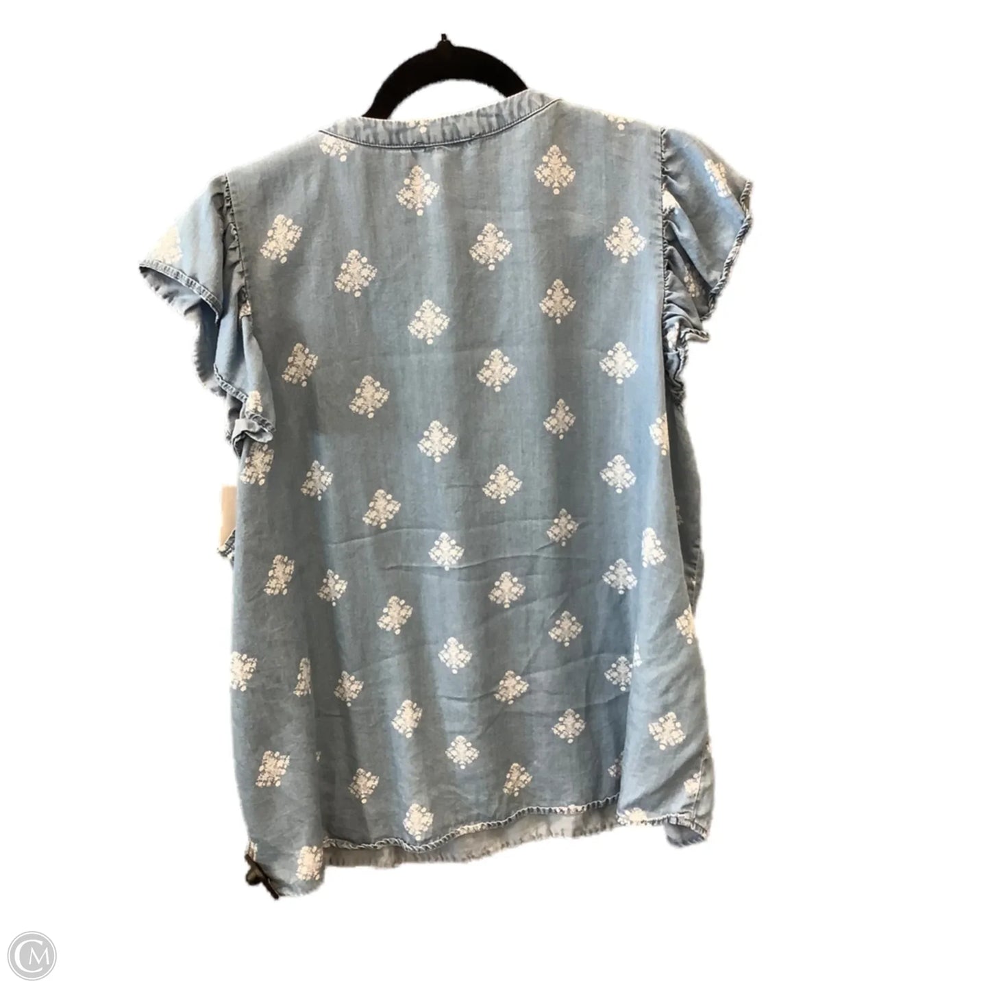 Top Short Sleeve By Sonoma In Blue, Size: Xl