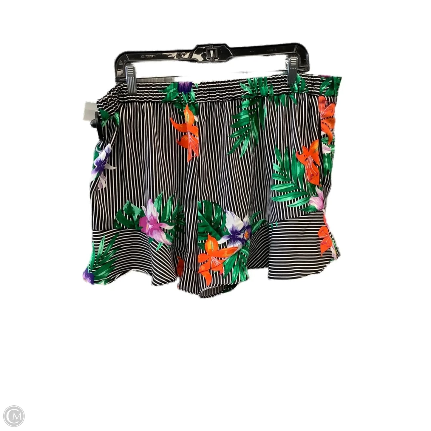 Shorts By Who What Wear In Floral Print, Size: 16