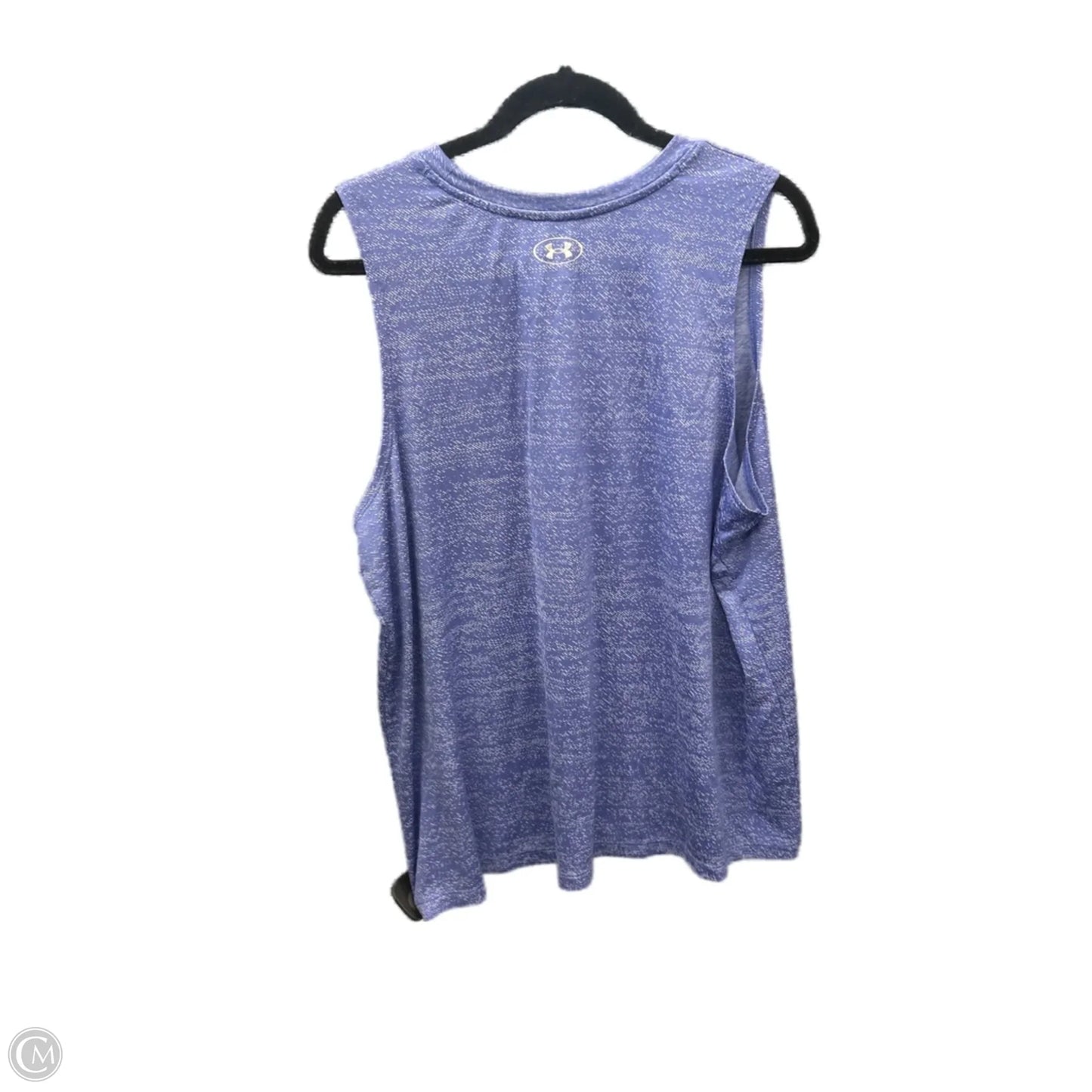 Athletic Tank Top By Under Armour In Blue, Size: 1x