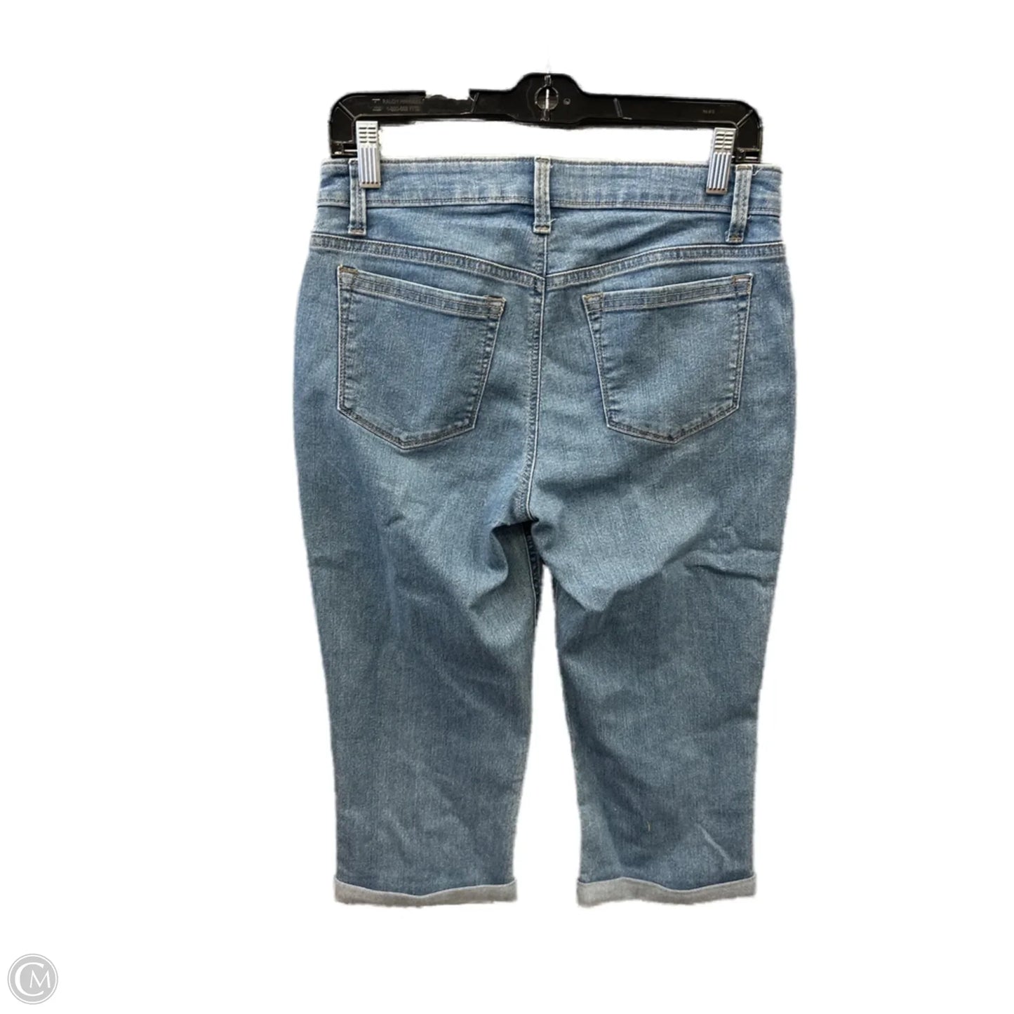Capris By Riders In Blue Denim, Size: 6