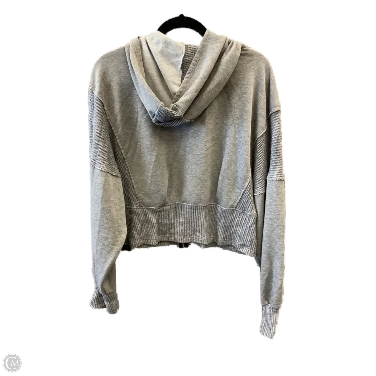 Sweatshirt Hoodie By Ps Kate In Grey, Size: L