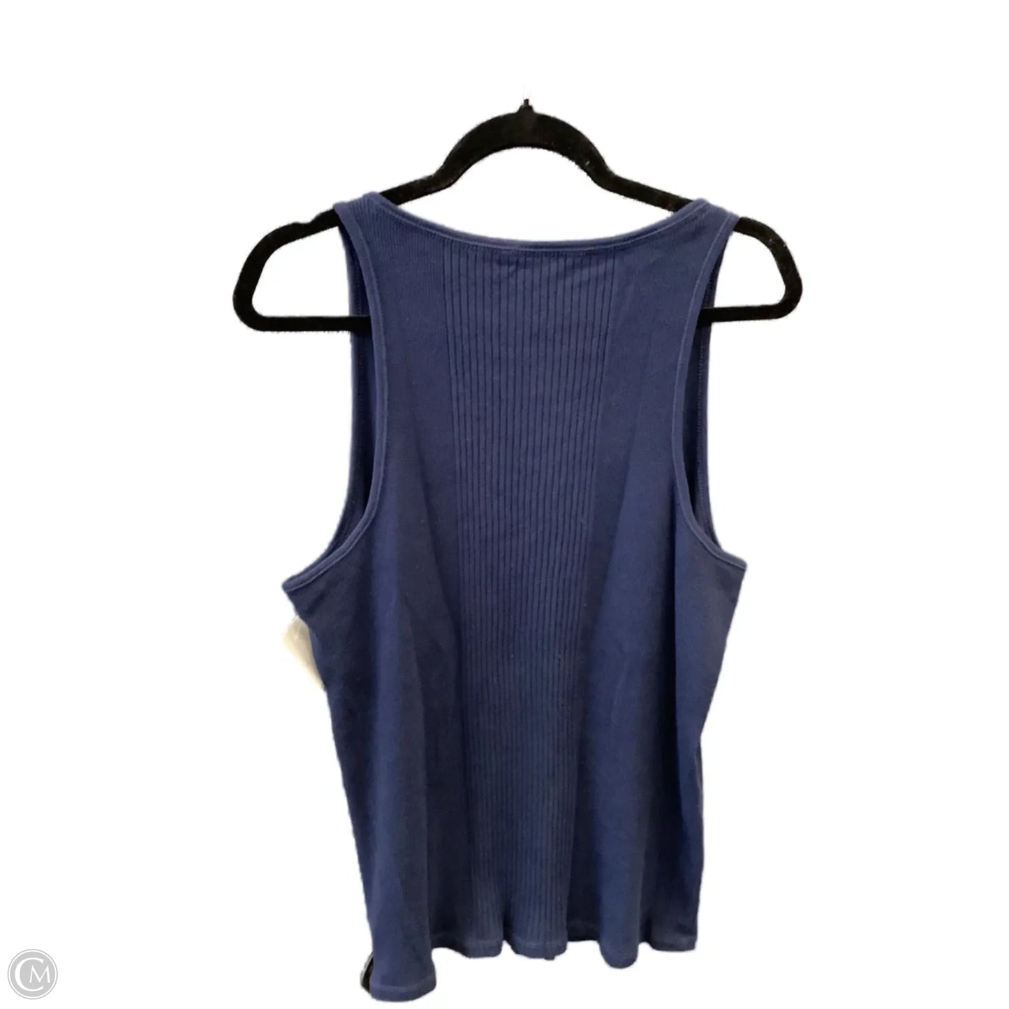 Tank Top By Lauren By Ralph Lauren In Navy, Size: Xxl