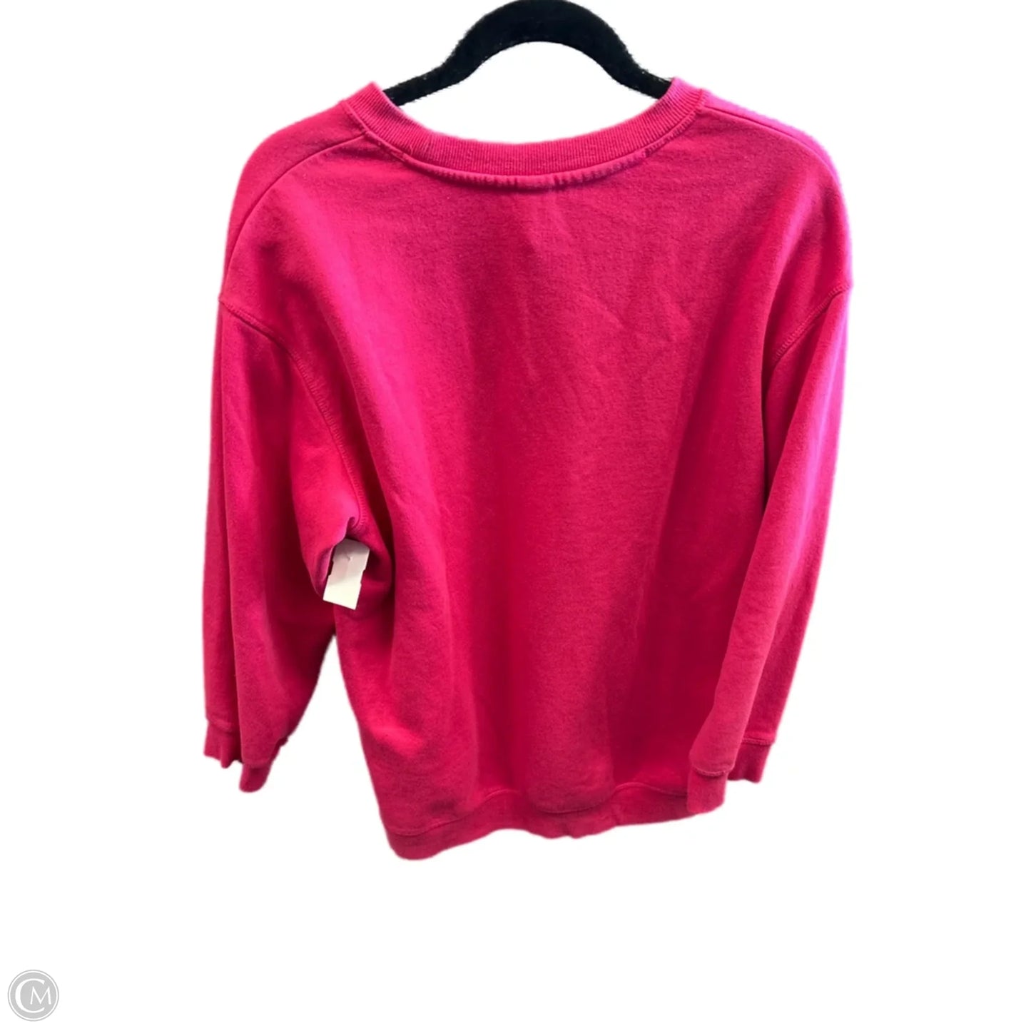 Sweatshirt Crewneck By H&m In Pink, Size: S