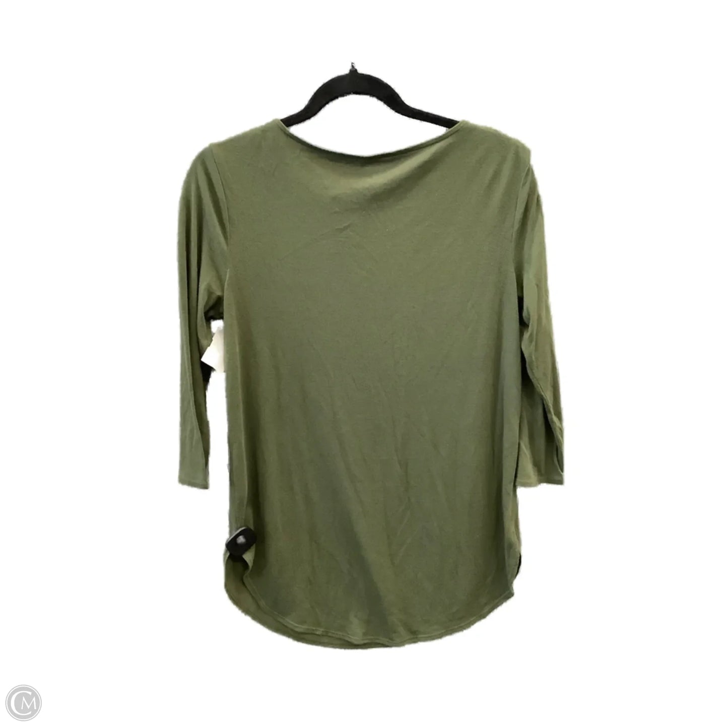 Top Long Sleeve By Ana In Green, Size: M