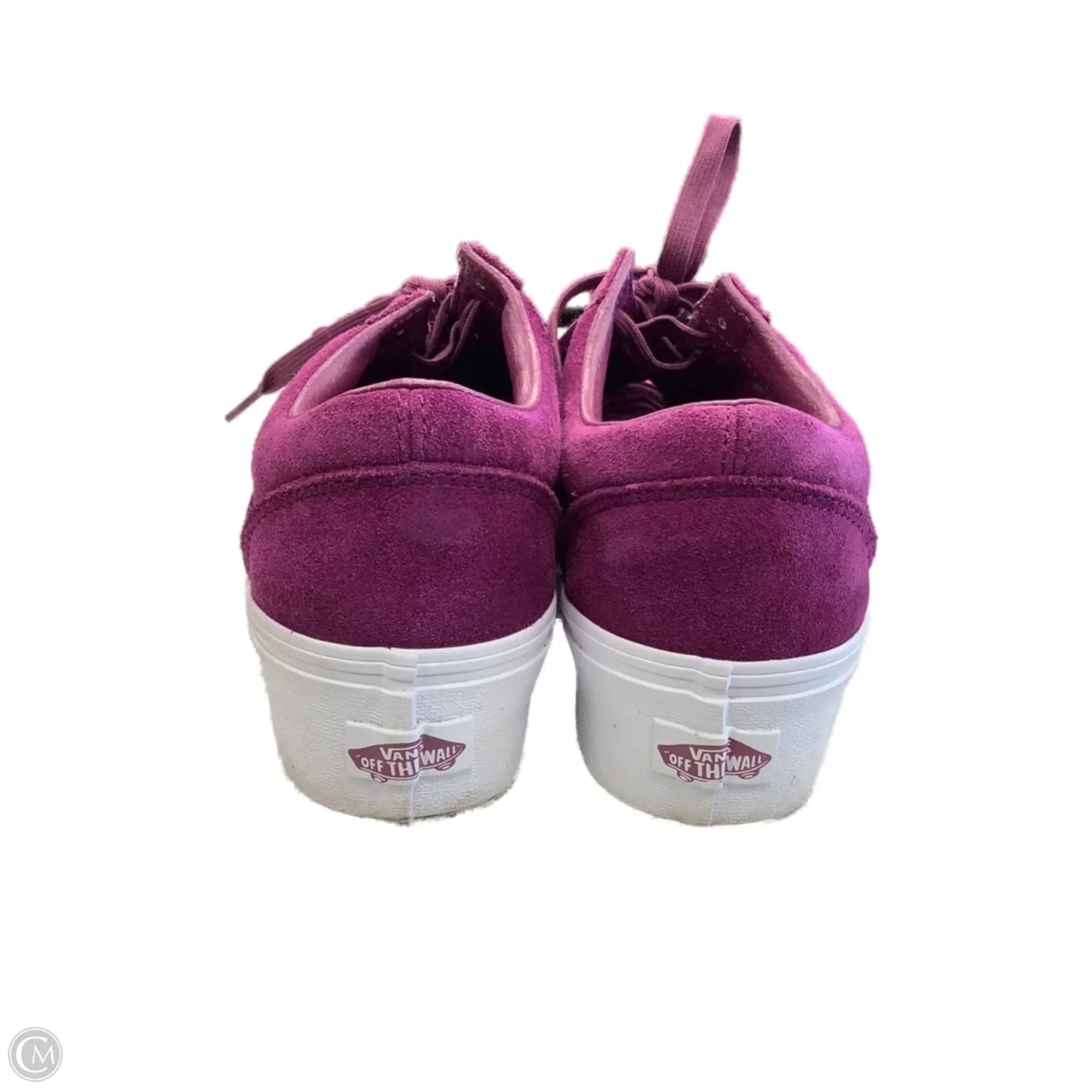 Shoes Sneakers By Vans In Purple, Size: 9