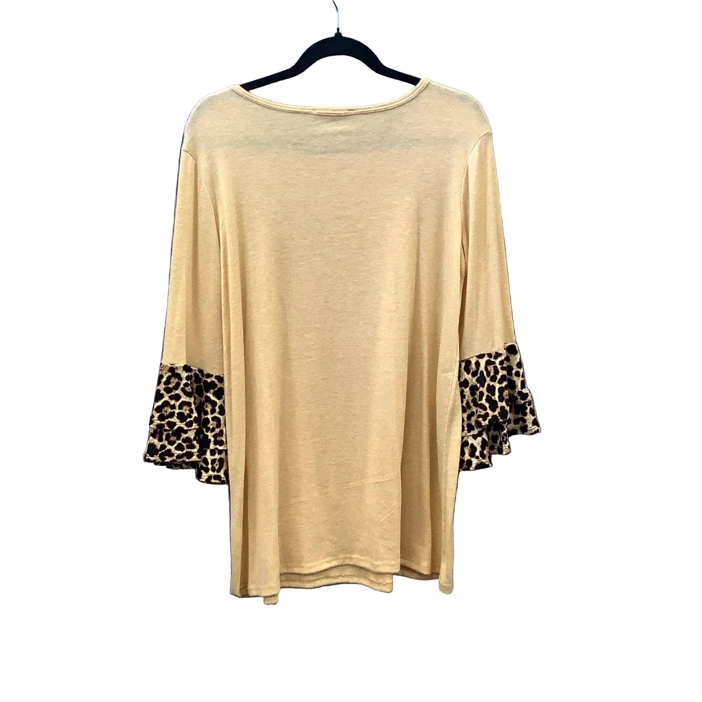 Top Long Sleeve By Clothes Mentor In Yellow, Size: M