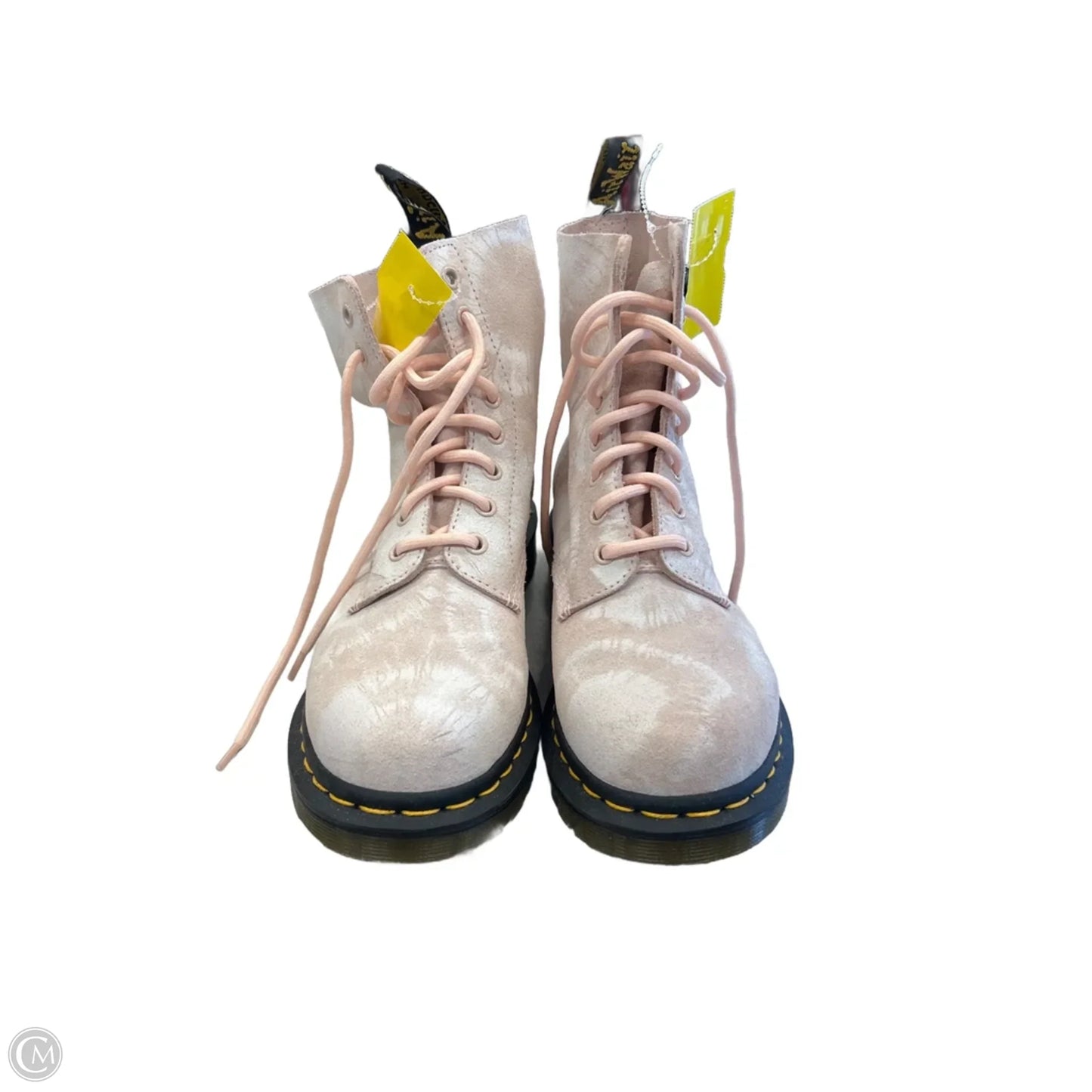 Boots Ankle Flats By Dr Martens In Pink, Size: 7
