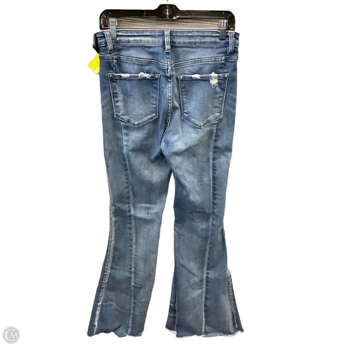 Jeans Flared By Flying Monkey In Blue Denim, Size: 6