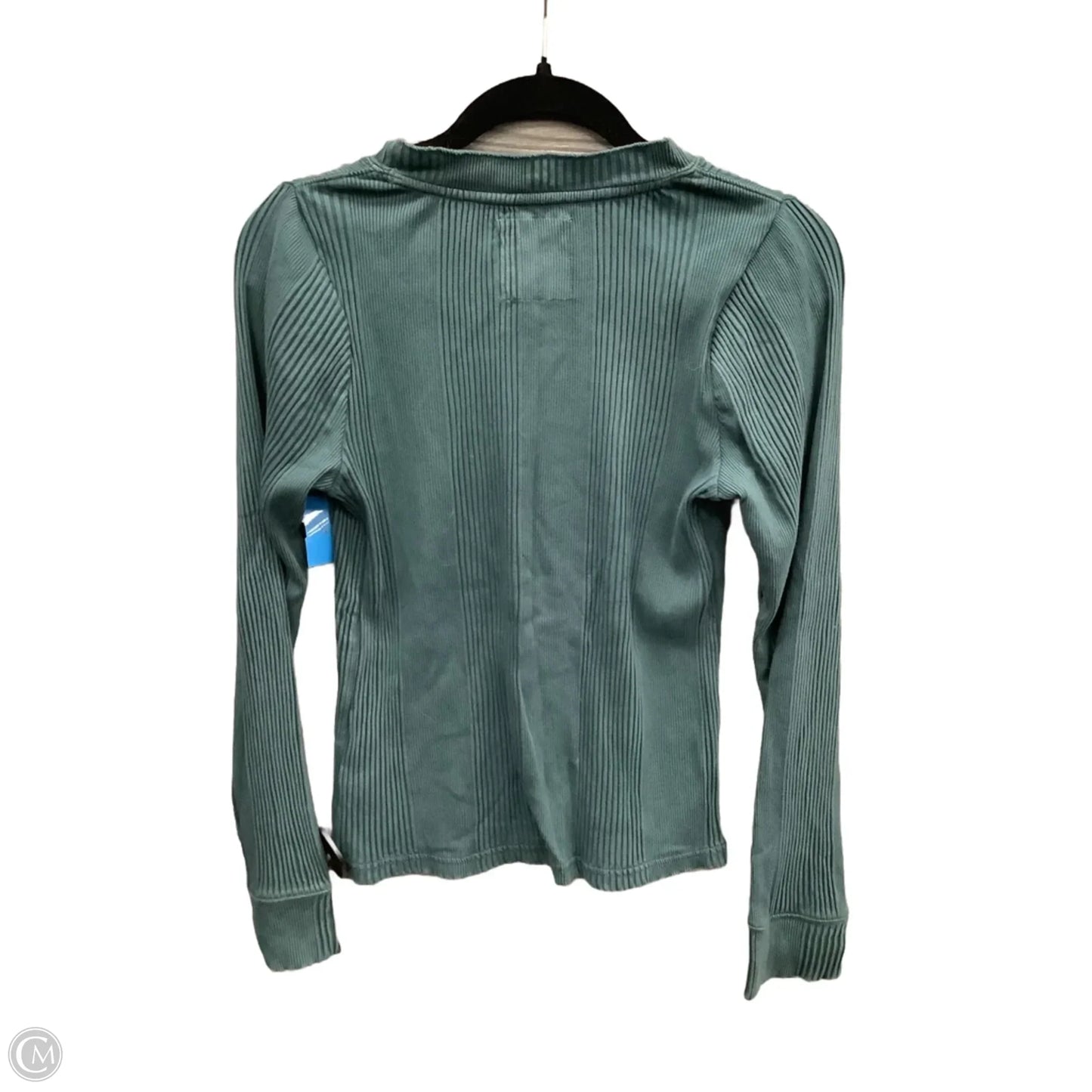 Top Long Sleeve By Aerie In Green, Size: M