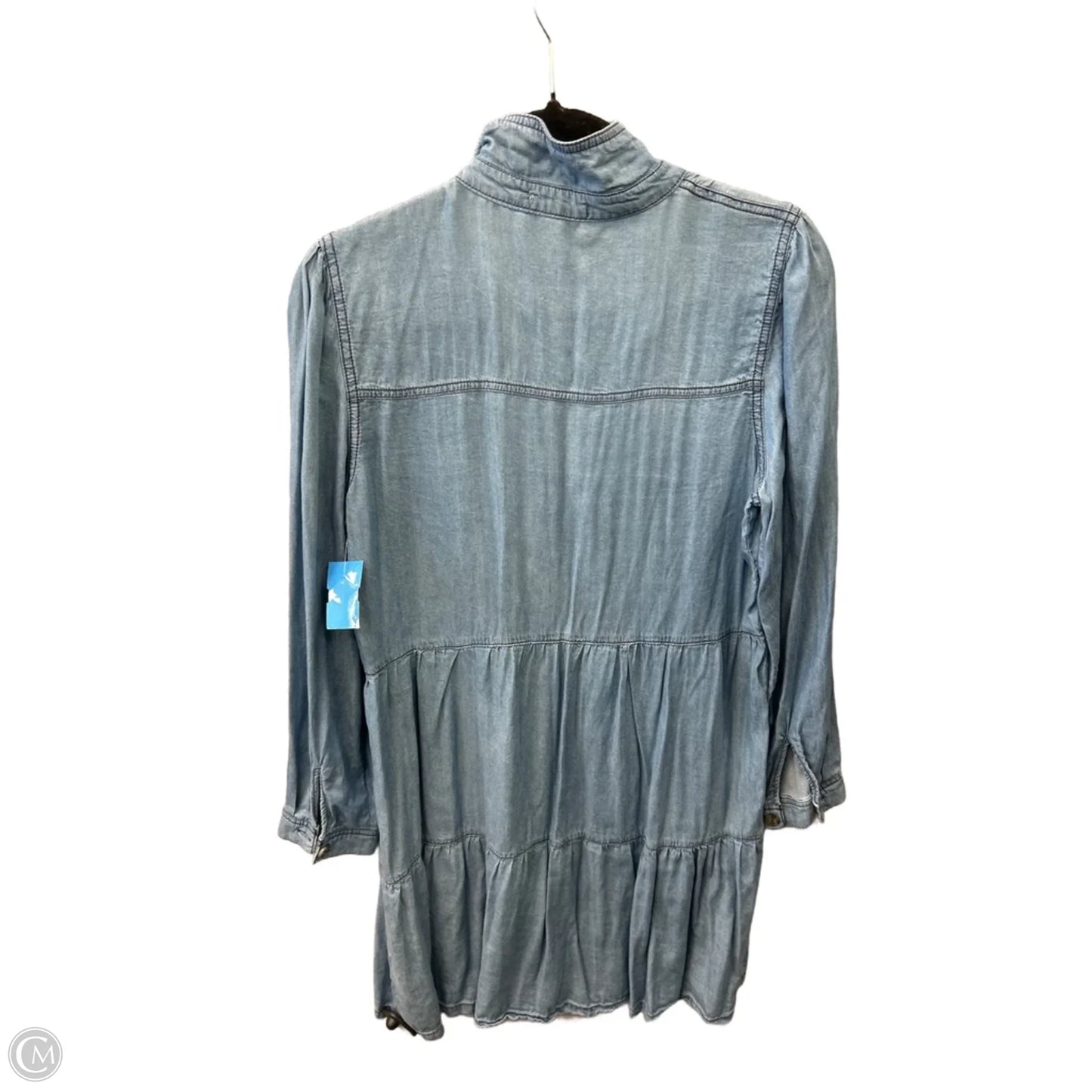 Dress Casual Midi By Maurices In Blue, Size: M