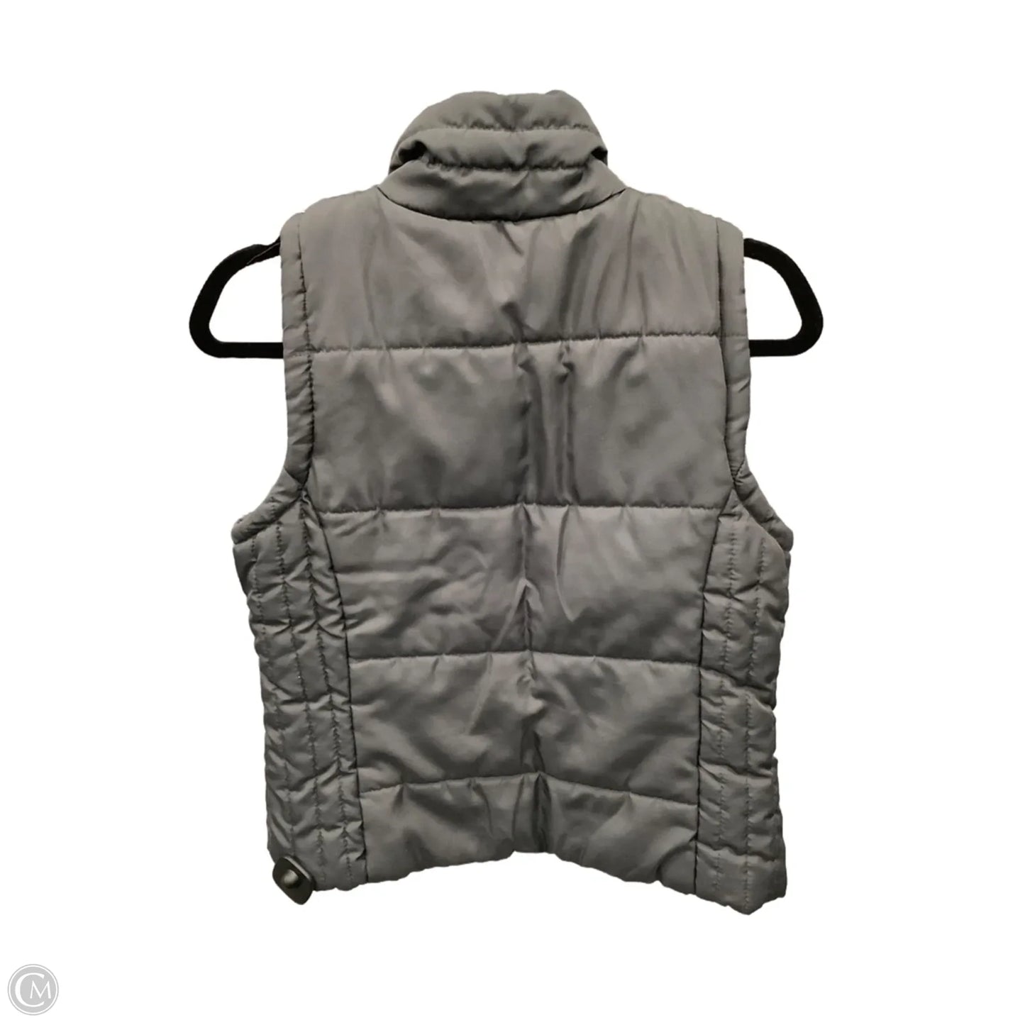 Vest Puffer & Quilted By Bongo In Grey, Size: M