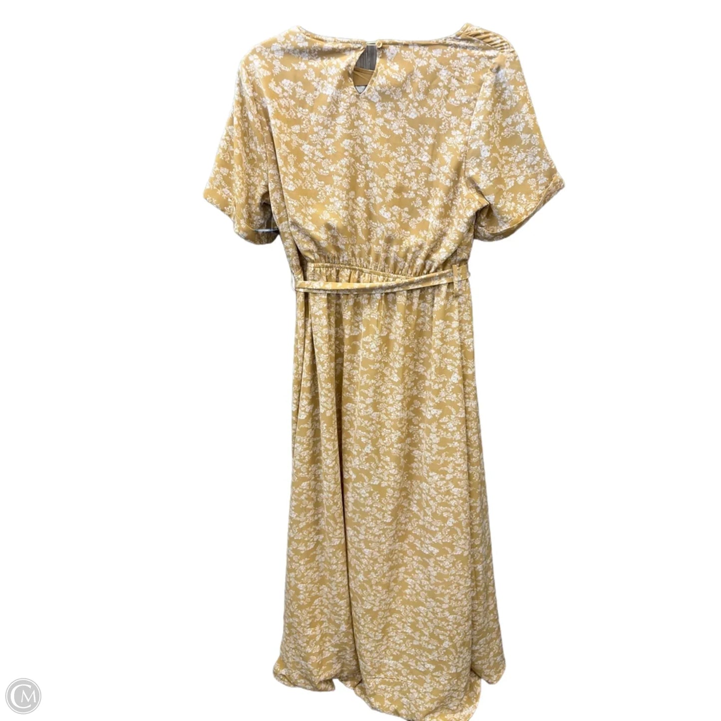 Dress Casual Maxi By Polagram In Yellow, Size: M