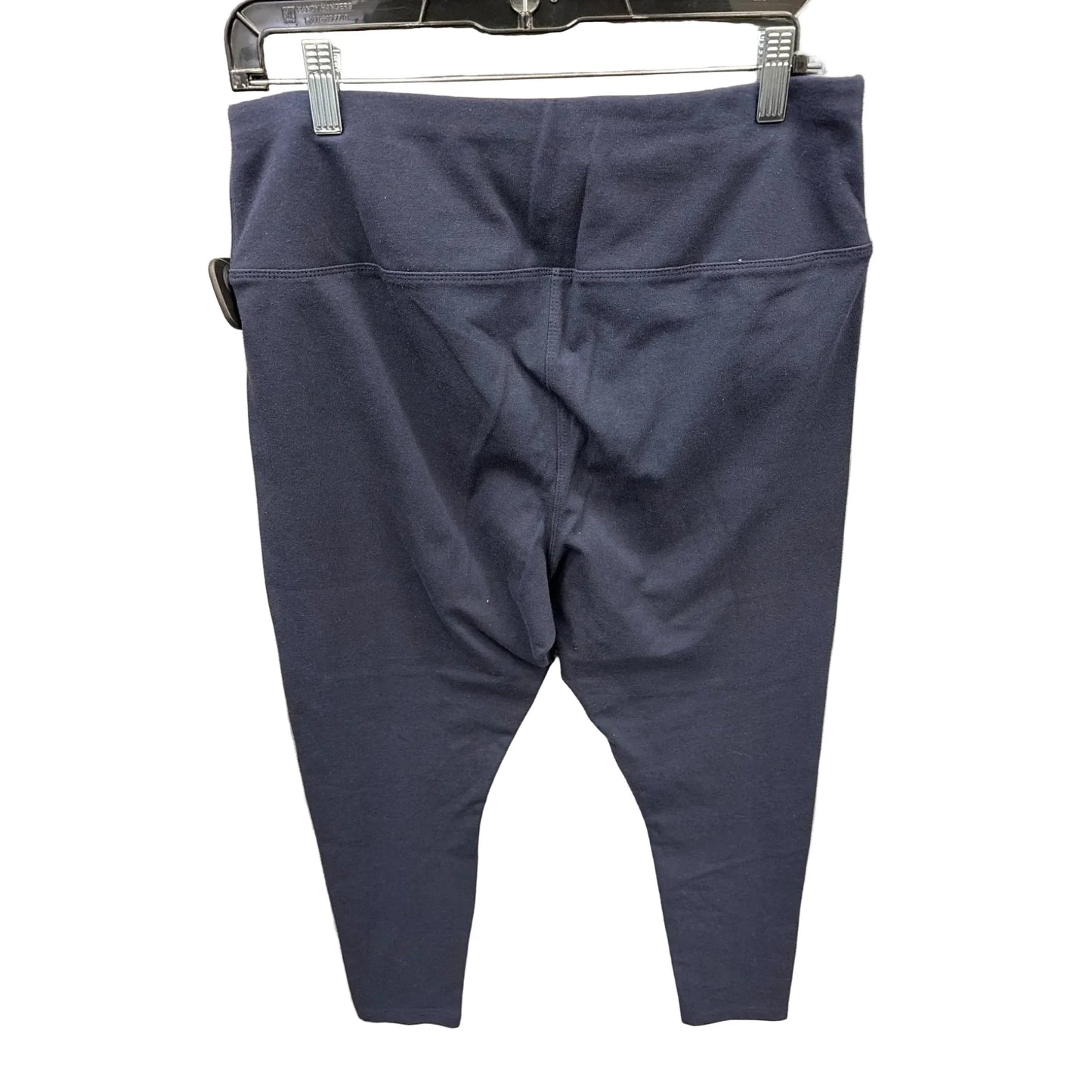 Athletic Leggings By Cj Banks In Navy, Size: L