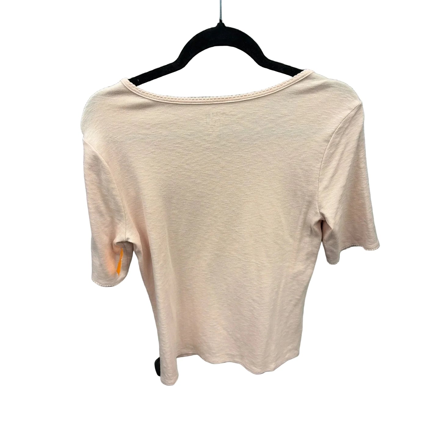 Top Short Sleeve Basic By Time And Tru In Pink, Size: M