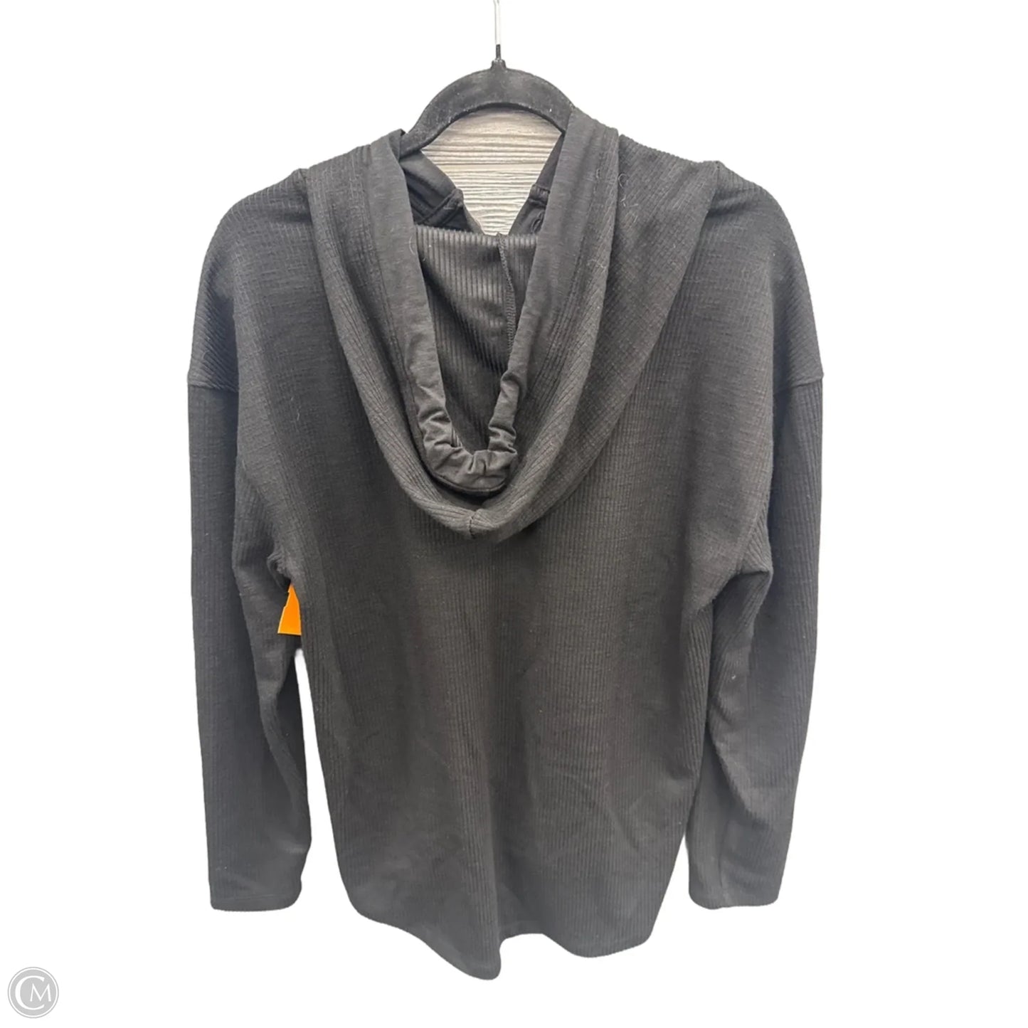 Top Long Sleeve By Time And Tru In Black, Size: L