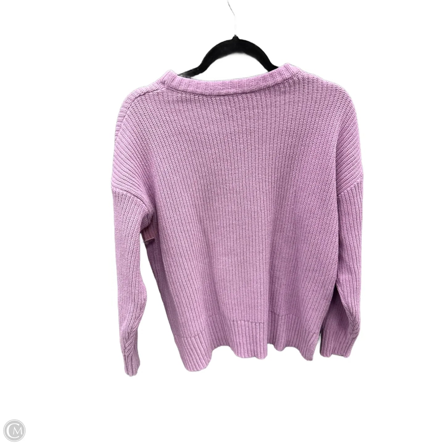 Sweater By Time And Tru In Purple, Size: L