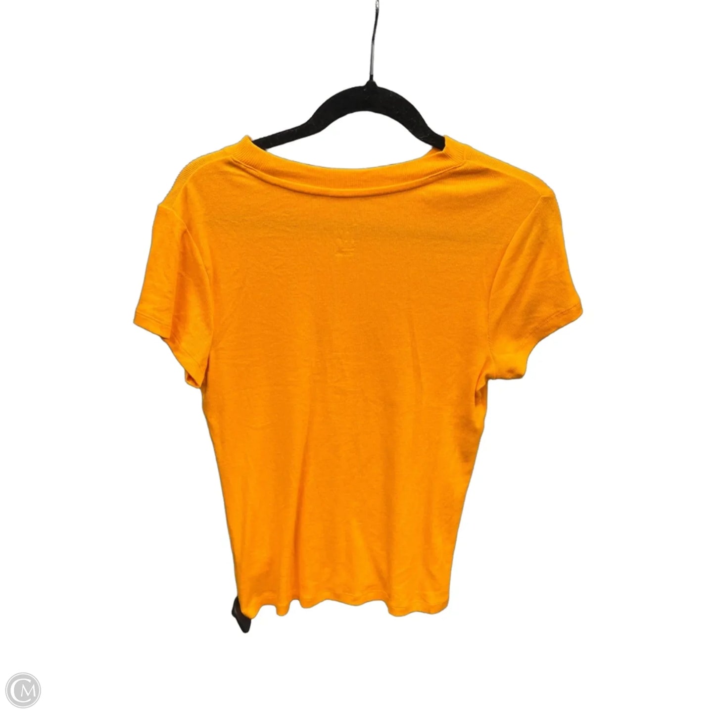 Top Short Sleeve By A New Day In Orange, Size: M